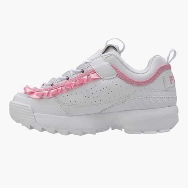 Tênis Fila Rapaz Branco/Rosa - Fila Disruptor 2 Kd Frill En Portugal,PEUL-49610